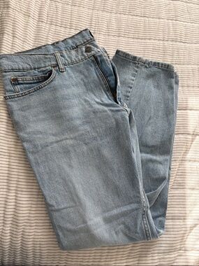 Lee Men's Light Blue Denim Jeans 38x30